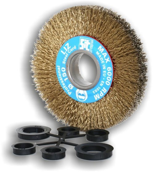 9639ref-Liz-Steel-Cord-Stationary-Wheel-Brush