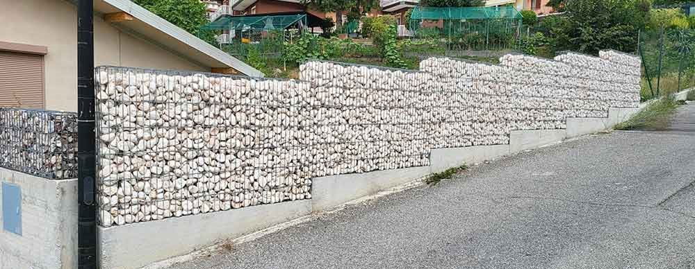 Recinzione-gabbioni
