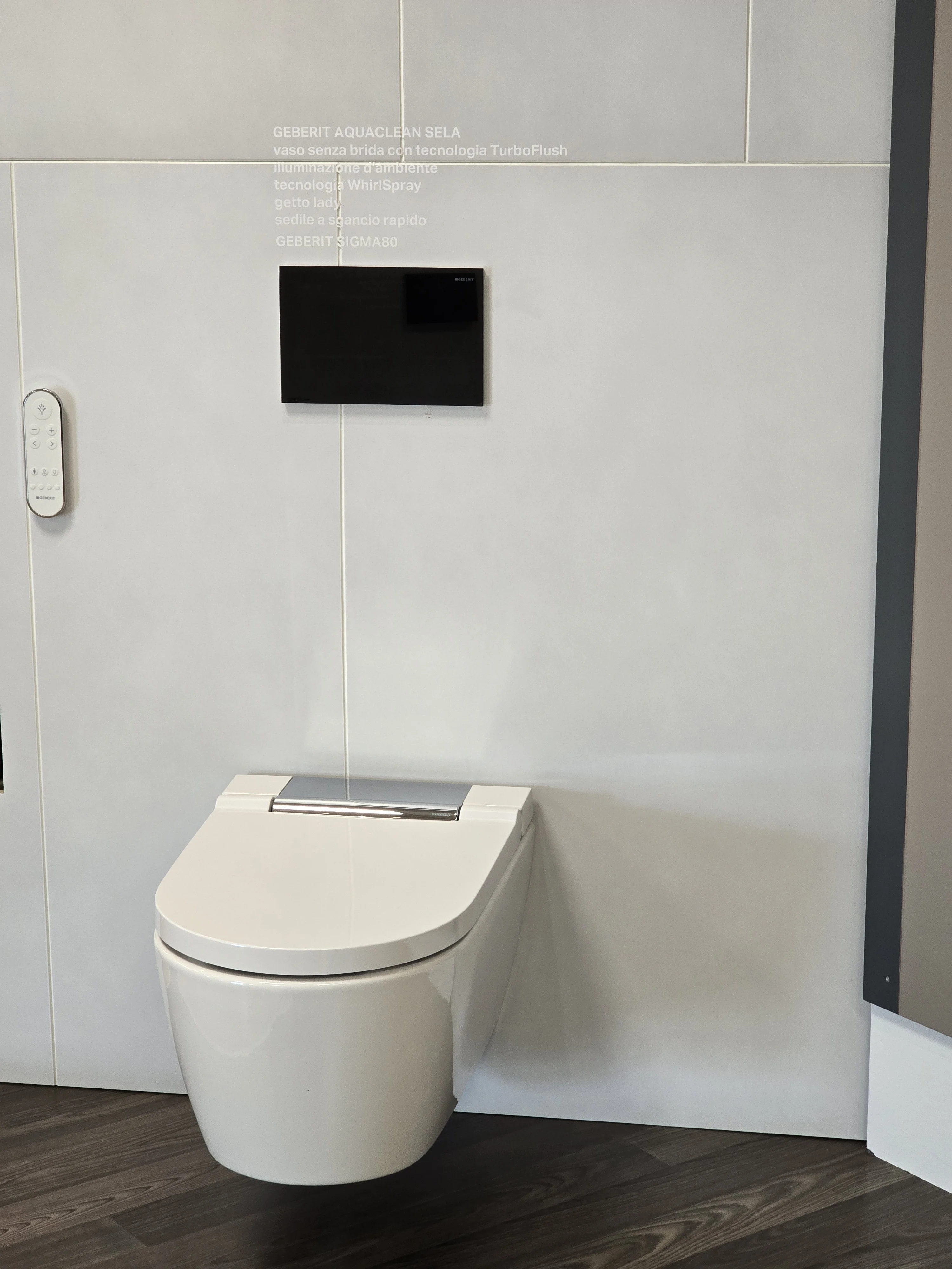 Shower toilet