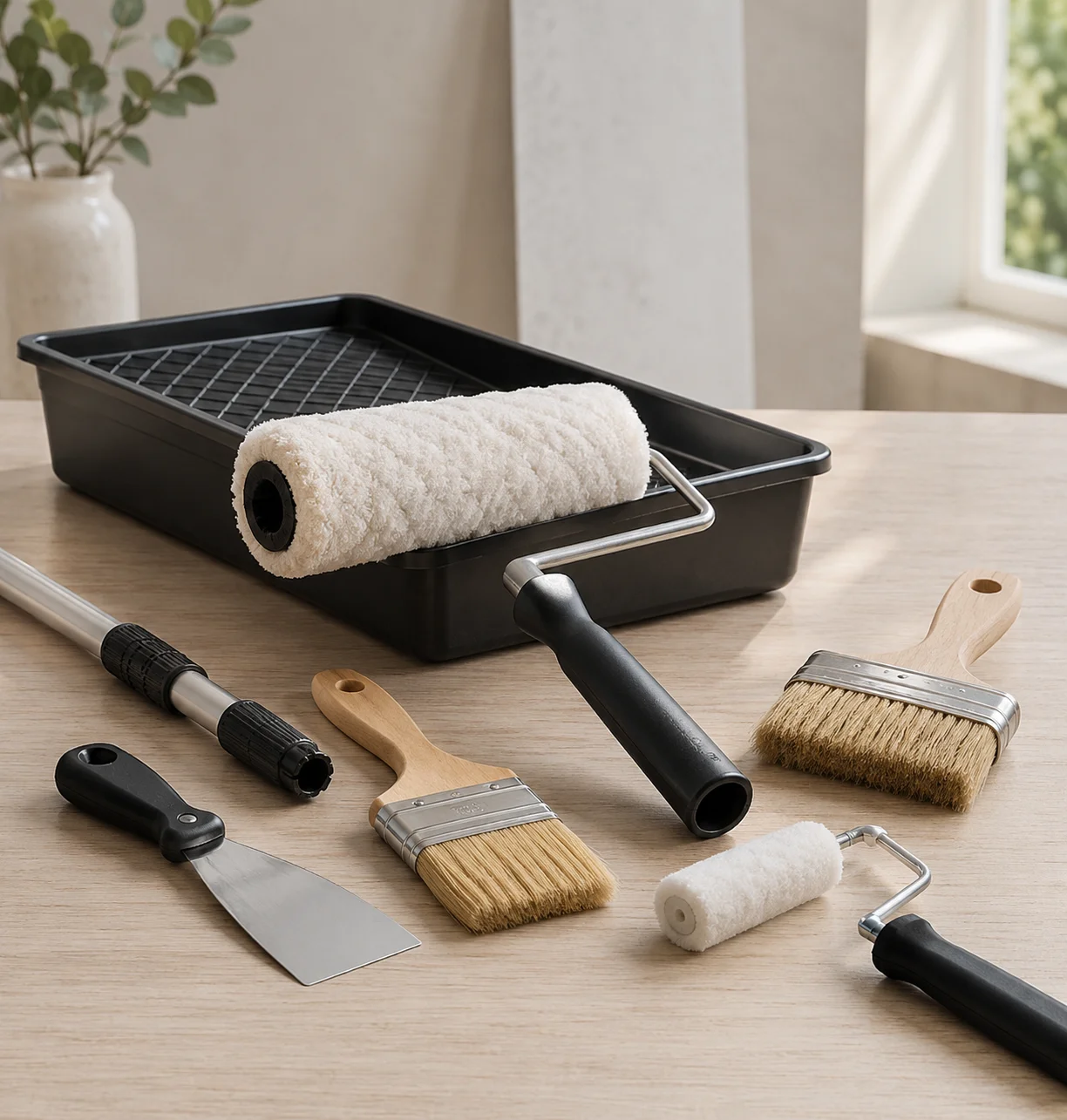 Immagine dedicata a accessori per applicazione, con prodotti rappresentativi disposti in modo realistico e ordinato.